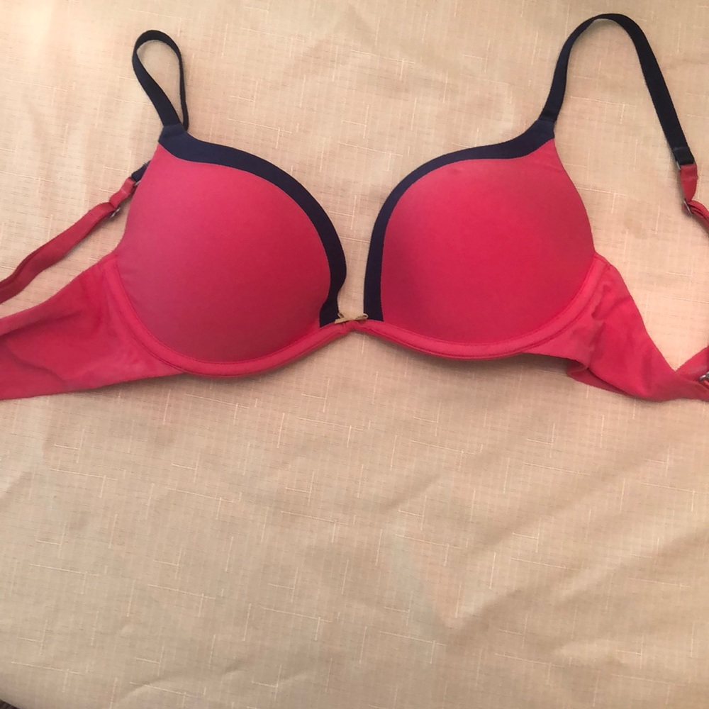 Aerie Hailey pink and blue bra